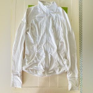 White Lululemon Define Jacket